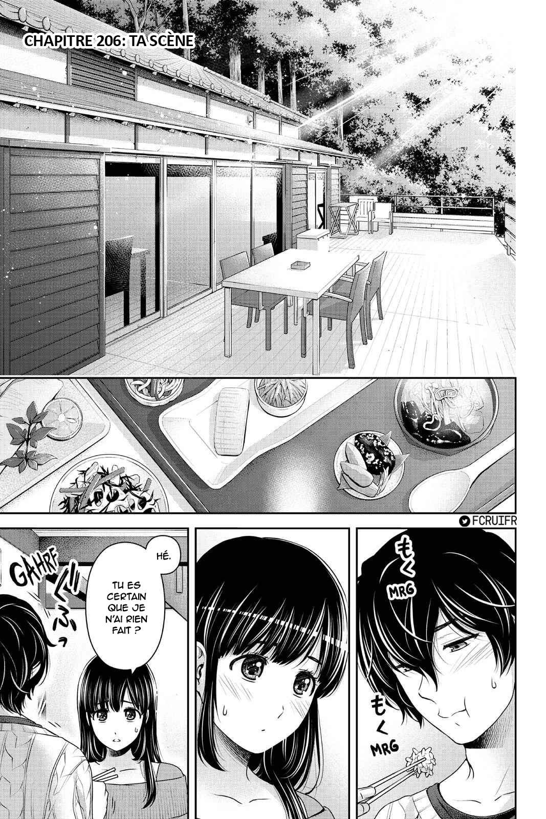 Domestic Na Kanojo: Chapter 206 - Page 1
